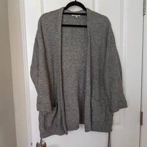 Madewell Side Lace Up Cardigan